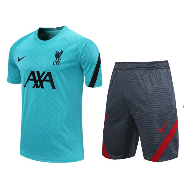 Formazione Liverpool Set Completo 20/21 Verde Grigio